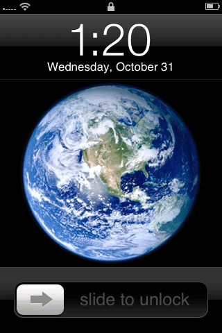 Apple Slide to unlock